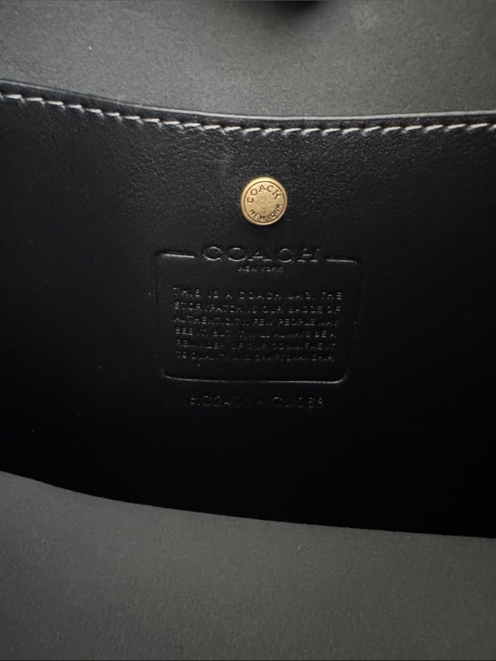 Coach Black Brooklyn 28 in Leather - Picture 5 of 7